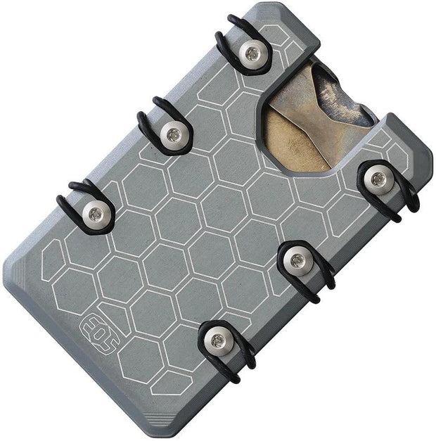 EOS Wallet 3.0 Lite Gun Metal EOS109 3.0 LITE WALLET HEX GUN by EOS