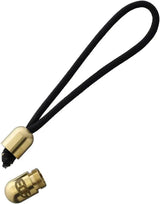 EOS Pill Bead Lanyard Brass - Two-Piece Screw Bead Conceals Knot, 1.25 x 0.5 Inches by EOS