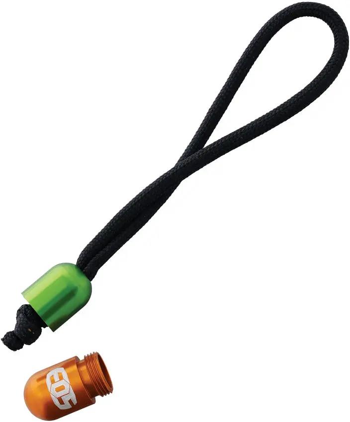 EOS Pill Bead Lanyard Grn/Org PILL BEAD GRN/ORN by EOS