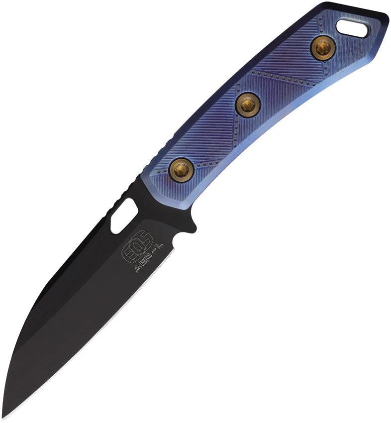 EOS Sandshark Fixed Blade Flame SAND SHARK BLACK BLADE TI FLA by EOS