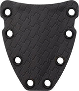 EOS Aztec Push Dagger - Blue Anodized Handle With Black Titanium Coated Double Edge AEB-L Blade by EOS