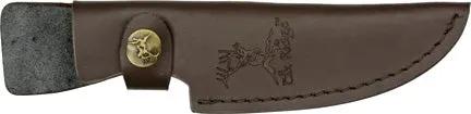 Elk Ridge Hunter ER-087 - Full Tang 440 Stainless Blade With Imitation Stag and Black Wood Handles by Elk Ridge