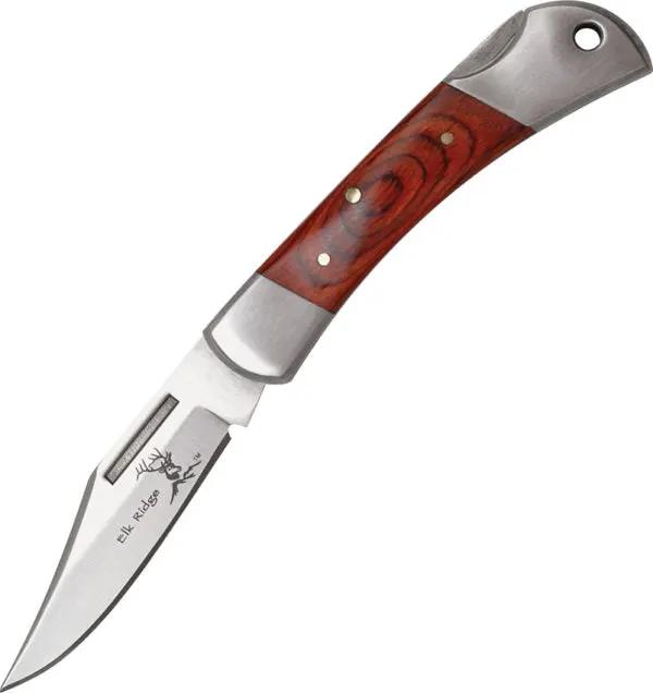 Elk Ridge Lockback Pakkawood ER-123W by Elk Ridge