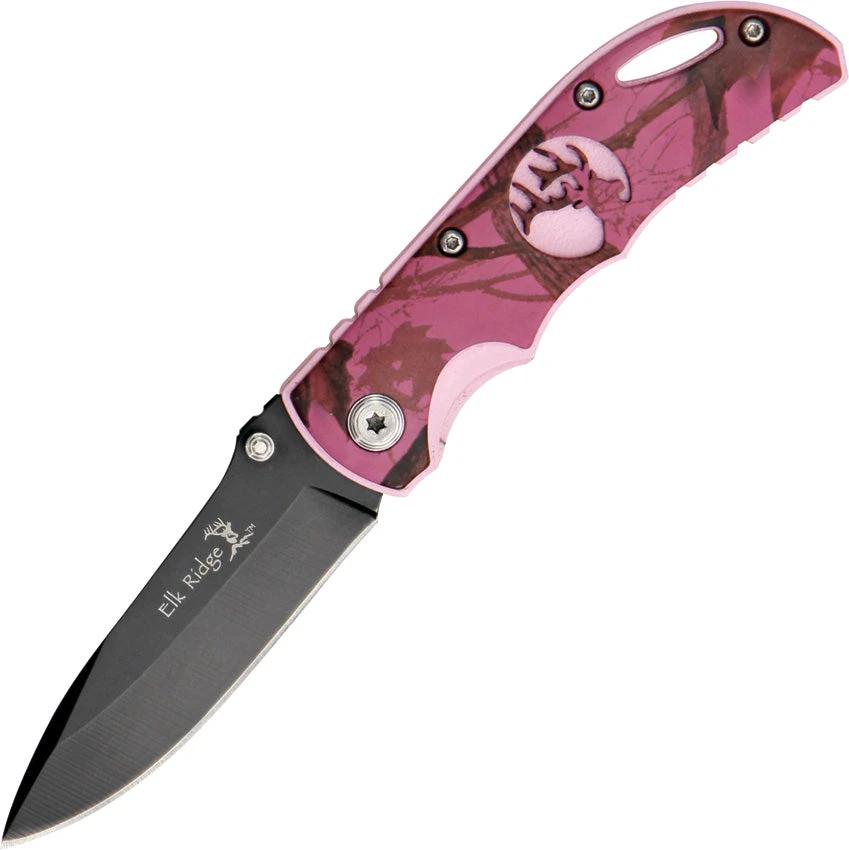 Elk Ridge Linerlock Pink ER-134PC by Elk Ridge
