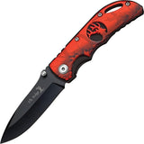 Elk Ridge Linerlock Red Camo ER-134RCB by Elk Ridge