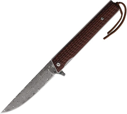 Elk Ridge Linerlock Damascus ER-2009DM by Elk Ridge