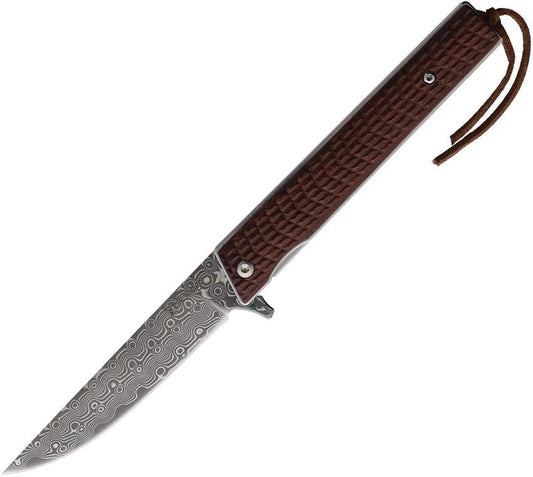 Elk Ridge Linerlock Damascus ER-2009DM by Elk Ridge
