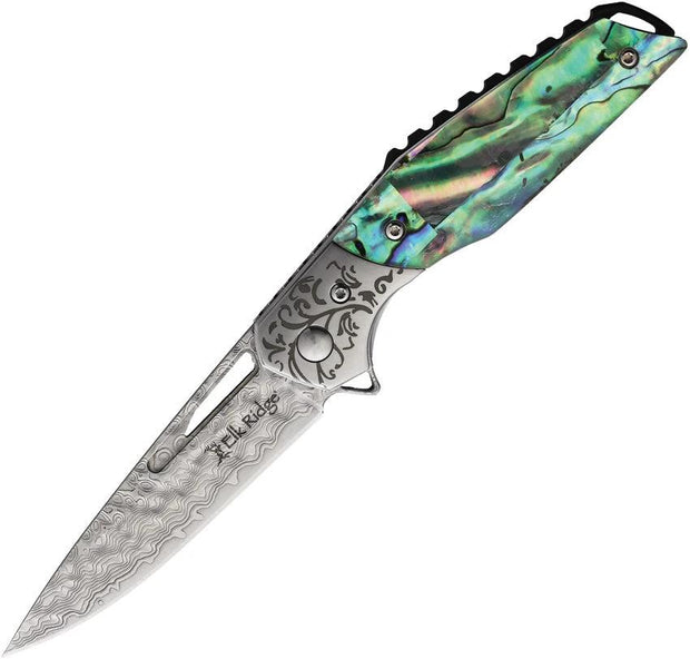Elk Ridge Linerlock Abalone ER-2010DM by Elk Ridge