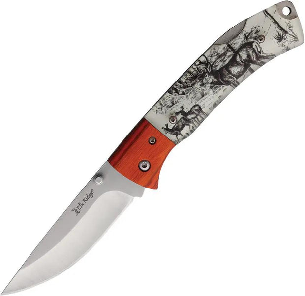 Elk Ridge Lockback Elk ER-2012EK by Elk Ridge