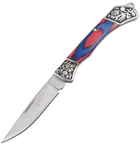 Elk Ridge Slip Joint Blue/Red ER-2024BL by Elk Ridge