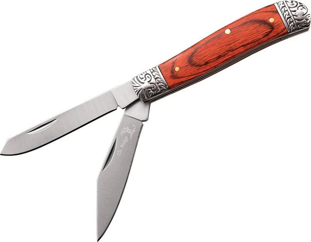 Elk Ridge Trapper Brown Wood ER-220DB by Elk Ridge
