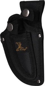 Elk Ridge Hunting Set 2 Piece Brown ER 300BN Caping Knife and Guthook Knife With Full Tang Wood Handles by Elk Ridge