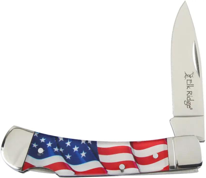 Elk Ridge Lockback Flag ER-42451-AF by Elk Ridge