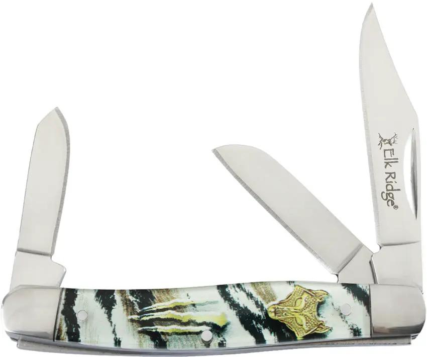 Elk Ridge Stockman Black/White ER-42453-BK by Elk Ridge