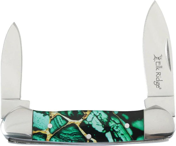 Elk Ridge Canoe Dark Green ER-42454-DG by Elk Ridge