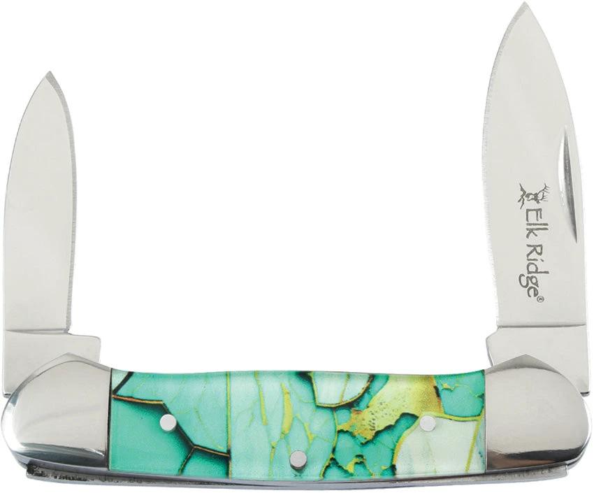 Elk Ridge Canoe Light Green ER-42454-LG by Elk Ridge