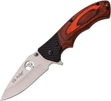 Elk Ridge Linerlock Pakkawood ER-566SPW by Elk Ridge