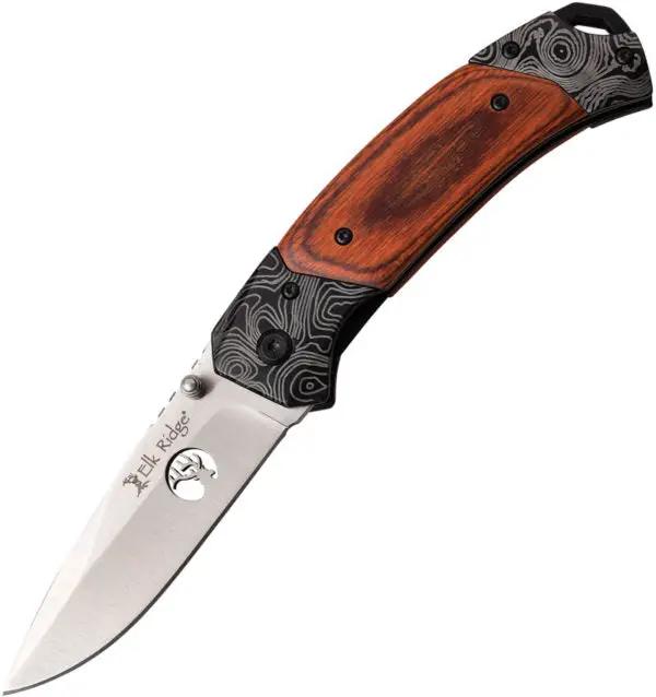 Elk Ridge Linerlock Brown ER-940ST by Elk Ridge