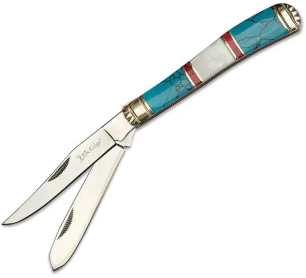 Elk Ridge Trapper MOP/Stone ER-954BMOP by Elk Ridge