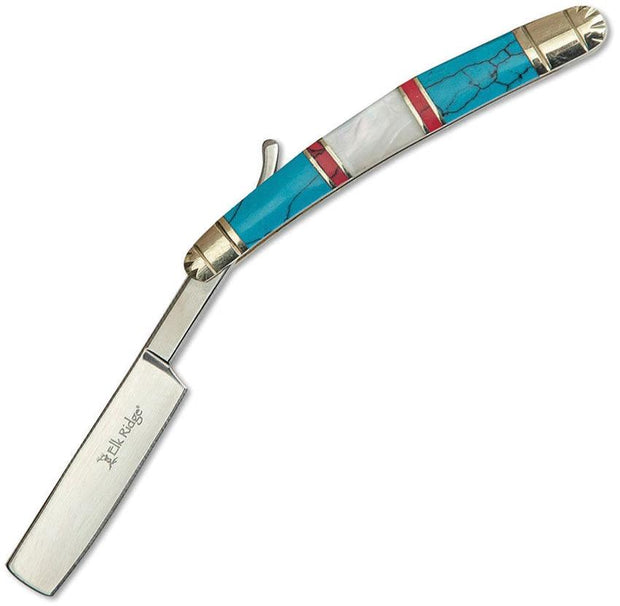Elk Ridge Folding Razor MOP/Stone ER-955BMOP by Elk Ridge