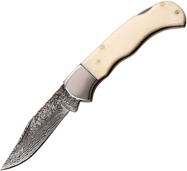 Elk Ridge Lockback White Bone ER-956WB by Elk Ridge