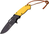 Elk Ridge Ballistic Linerlock A/O ER-A003BY by Elk Ridge