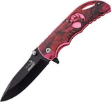 Elk Ridge Linerlock A/O Pink Camo ER-A008PC by Elk Ridge