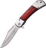 Elk Ridge Classic Linerlock A/O Satin ER-A009SW by Elk Ridge