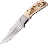 Elk Ridge Linerlock A/O White Bone ER-A168BN by Elk Ridge