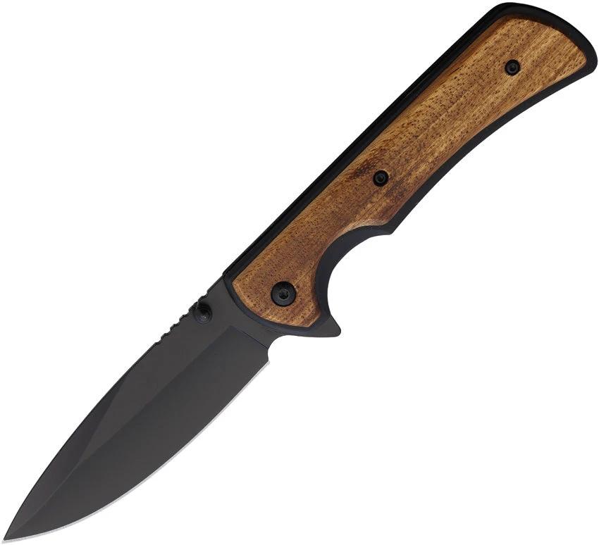 Elk Ridge Linerlock A/O Black ER-A2003BK by Elk Ridge