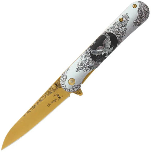 Elk Ridge Wildlife Framelock A/O Eagle ER-A2007EA by Elk Ridge