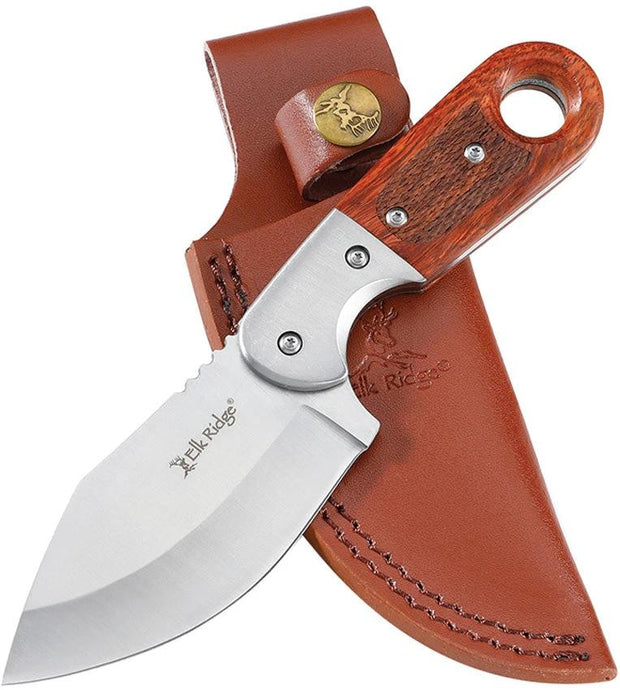 Elk Ridge Fixed Blade Satin ER-FIX113SL by Elk Ridge