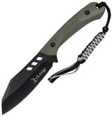 Elk Ridge Fixed Blade Green ER-FIX121GN by Elk Ridge