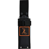 Elk Ridge Hinterland Saw - 5Cr15MoV Satin Blade, Green G10 Handle, Full Tang, Orange Liners, Belt Sheath by Elk Ridge