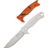 Elk Ridge Trek Hunting Combo ER-TKFIX001 - Dual Blade Set With Drop Point And Gut Hook Full Tang Fire Starter Sheath by Elk Ridge