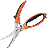 Elk Ridge Trek Spring Loaded Shears ER-TKSH001 - Spring Loaded, 3.5 Inch Partially Serrated Blades With Bottle Opener by Elk Ridge