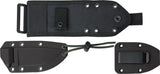 ESEE Model 3 Tactical Knife Partially Serrated 1095 Blade G10 Handles Glass Breaker Kydex Sheath For Law Enforcement by ESEE