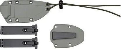 ESEE Model 3 Desert Tan Survival Knife Full Tang 8.25in 3.75in Blade 1095HC Micarta Handle MOLLE Sheath USA by ESEE