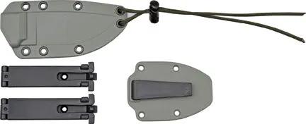 ESEE Model 3 Desert Tan Survival Knife Full Tang 8.25in 3.75in Blade 1095HC Micarta Handle MOLLE Sheath USA by ESEE