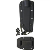 ESEE Model 4 Knife Full Tang 1095HC Drop Point 4.5in Blade Green Canvas Micarta Survival Outdoorsman by ESEE