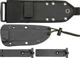 ESEE Model 4 Plain Edge Fixed Blade Knife For Outdoorsmen Rugged Full Tang Orange G10 by ESEE