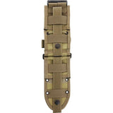ESEE MOLLE Back Khaki For ESEE 5 6 And Laser Strike Sheaths Adjustable Retention Strap And Pommel Flap For Tactical Use by ESEE
