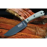 ESEE Model 6 HM Knife With Modified Handle 1095HC Drop Point Full Tang Survival Knife For Outdoorsmen by ESEE