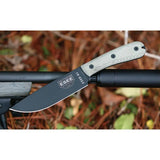 ESEE Model 6 HM Knife With Modified Handle 1095HC Drop Point Full Tang Survival Knife For Outdoorsmen by ESEE
