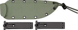 ESEE Model 6 Plain Edge Fixed Blade Knife 1095 Carbon Steel Full Tang Survival Knife by ESEE