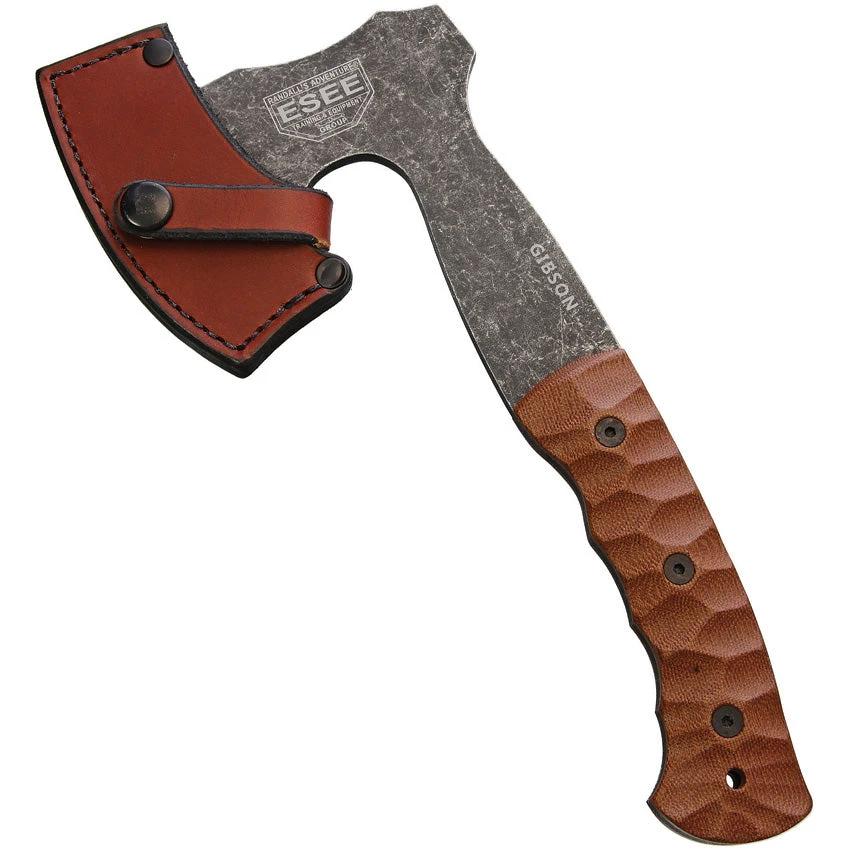ESEE Gibson Axe Bearded Viking Survivalist With 1095HC Steel Full Tang Micarta Handle by ESEE