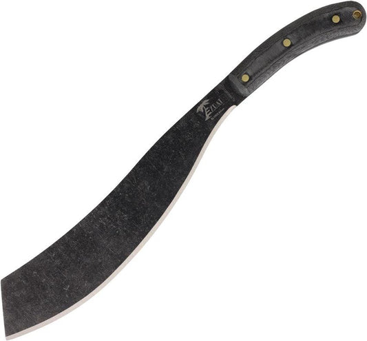 ESEE El Deguello Machete 19 Inch Full Tang 1075HC Blade Durable Black Stonewash Finish For Outdoor Survival Pros by ESEE
