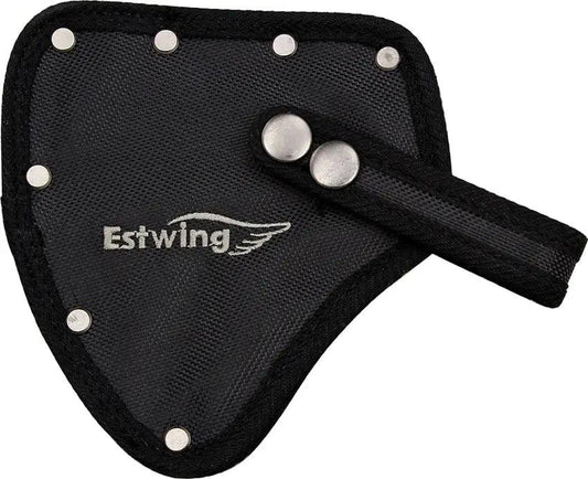 Estwing Campers Axe Special Edition E45ASE - One Piece Forged American Steel Construction With Shock Reduction Grip by Estwing