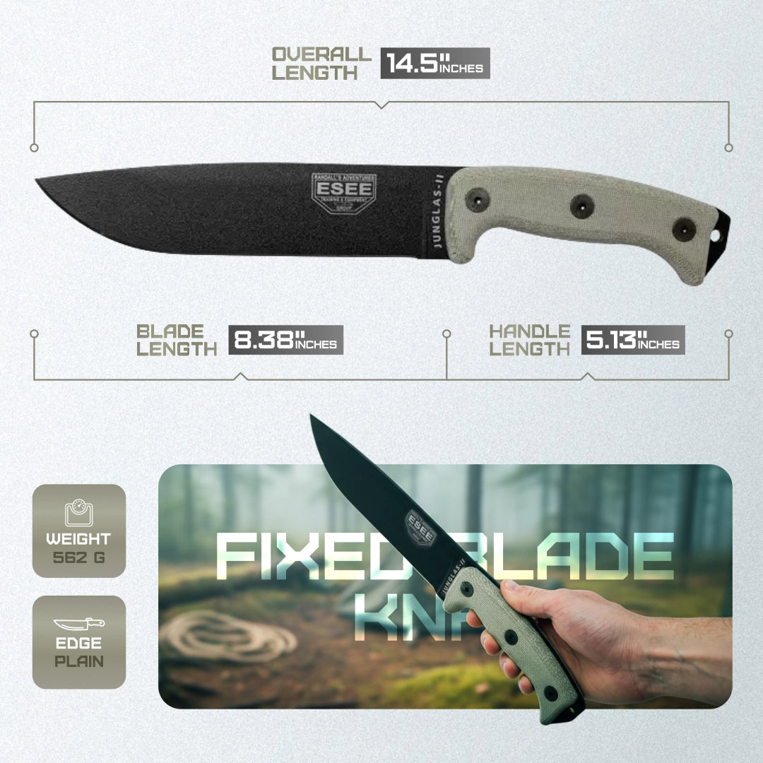 ESEE Junglas II Esee Logo ESEE-JUNGLAS-II-E