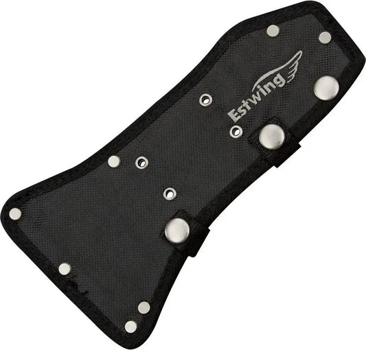 Estwing Black Eagle Tomahawk Axe ETA - One-Piece American Forged Steel Leather Grip Black Finish by Estwing